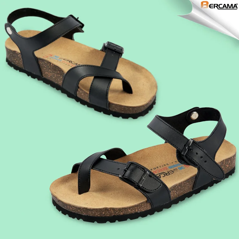 Sandale avec étroites brides