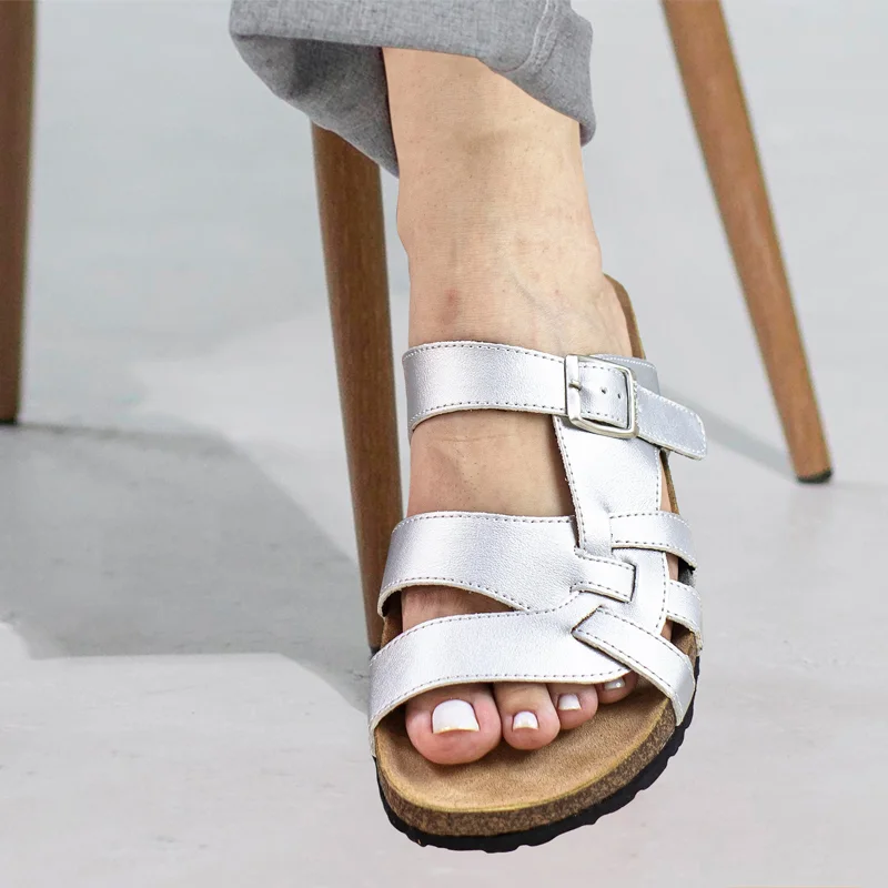 Sandale en liège pour Femme