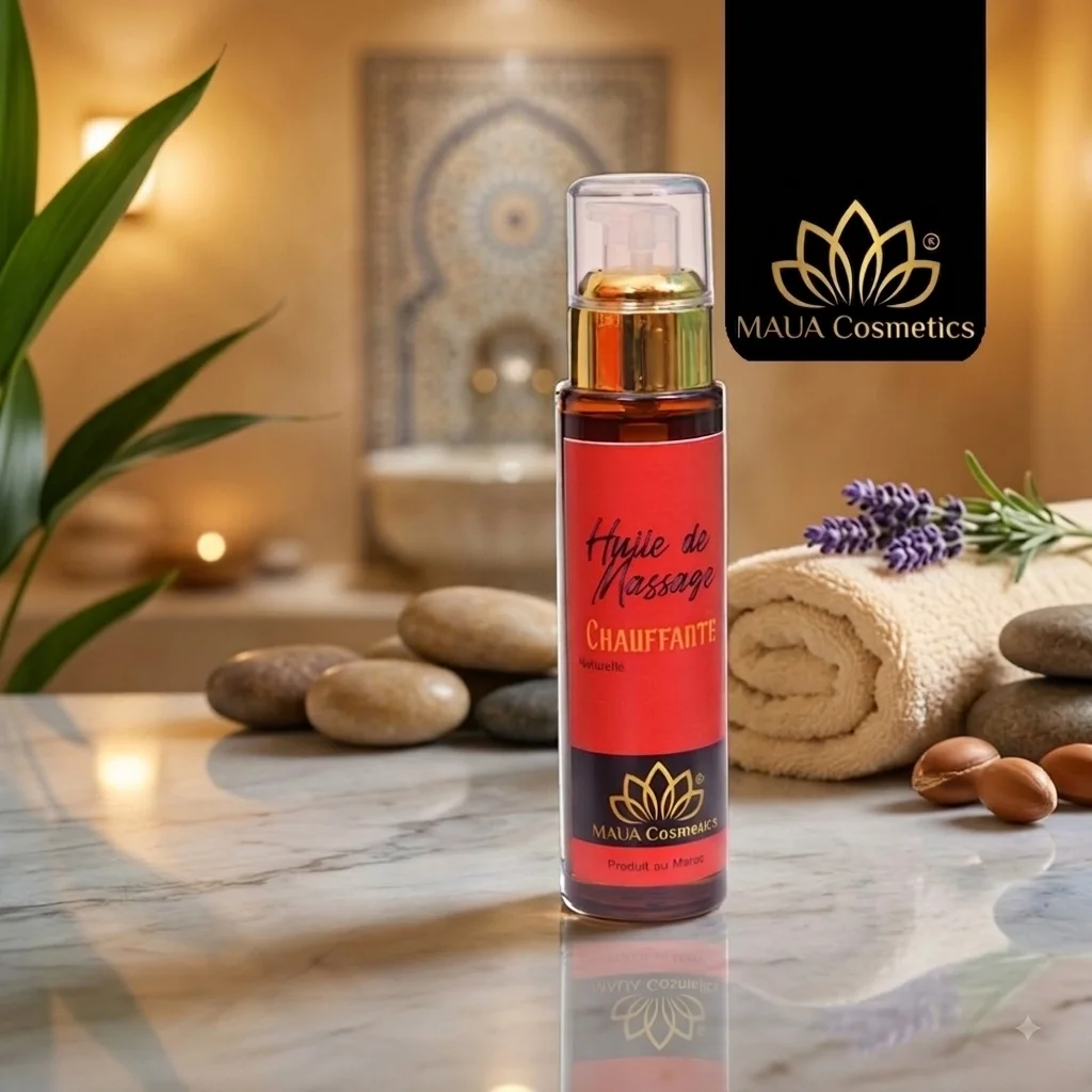 Huile Massage Chauffante