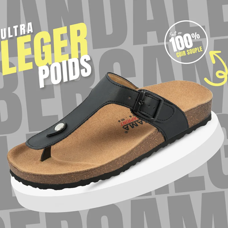 Sandale  plume orthopédique femme