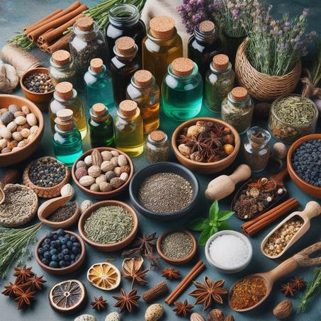 منتجات طبيعية وأعشاب