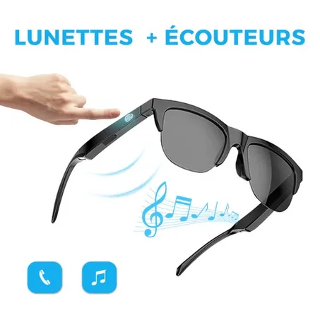 Lunettes Audio Intégrées – Vision et Son Réunis