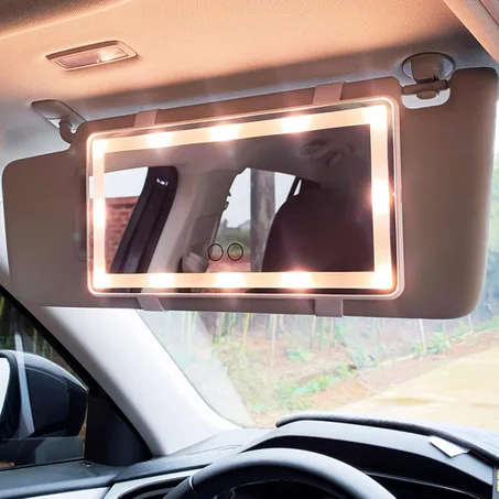 Miroir de Courtoisie LED pour Voiture