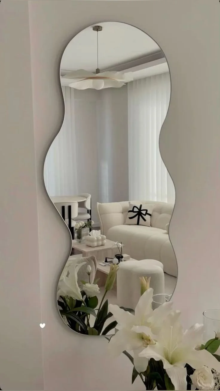 Abstract Shaped Wall Mirror