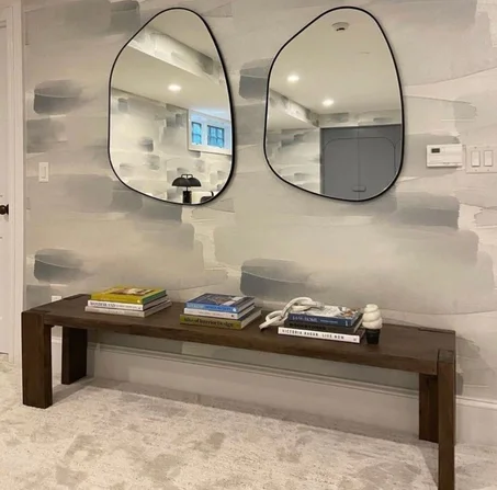 مرآة ديكور عصرية بتصميم أنيق – جودة عالية