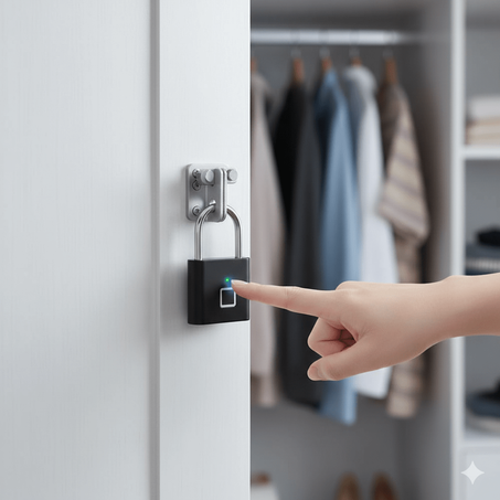 قفل بصمة الإصبع الذكي