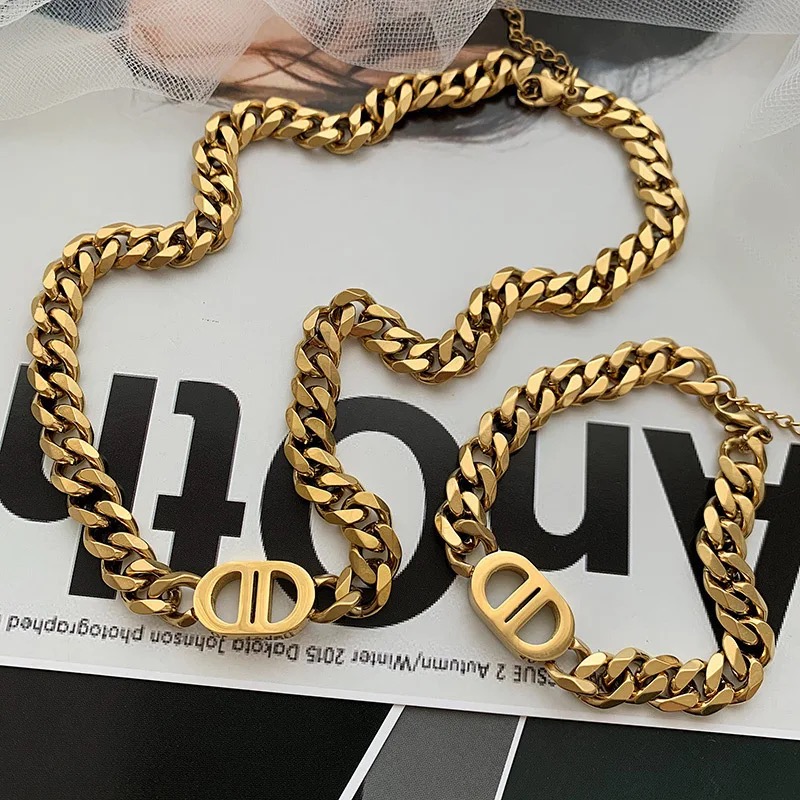 Ensemble bijoux chaine