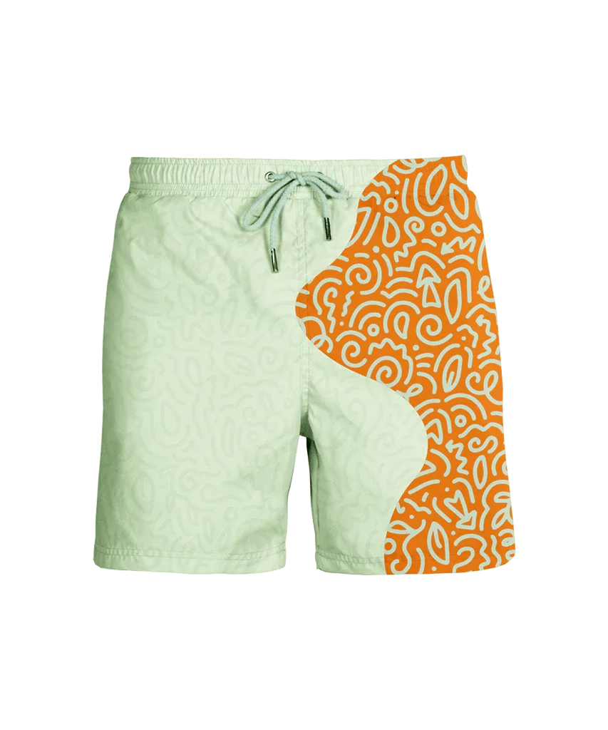 Nice Project Doodle | Orange – Mint