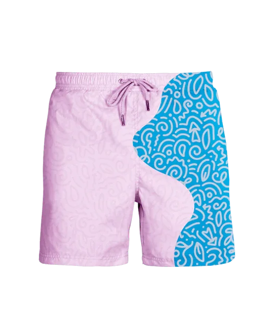 Nice Project Doodle | Teal - Pink