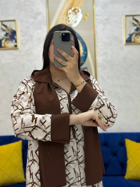 جلابة فاخرة بالشال