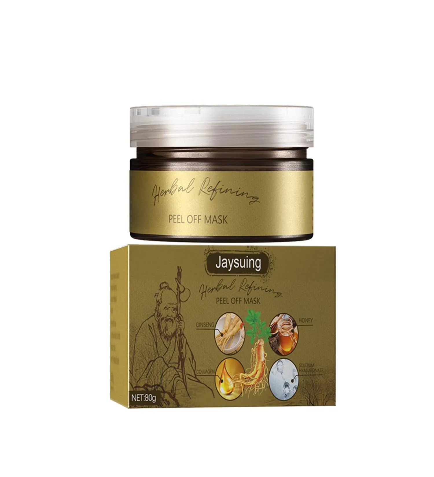 قناع الوجه المقشر والمنعم بالأعشاب