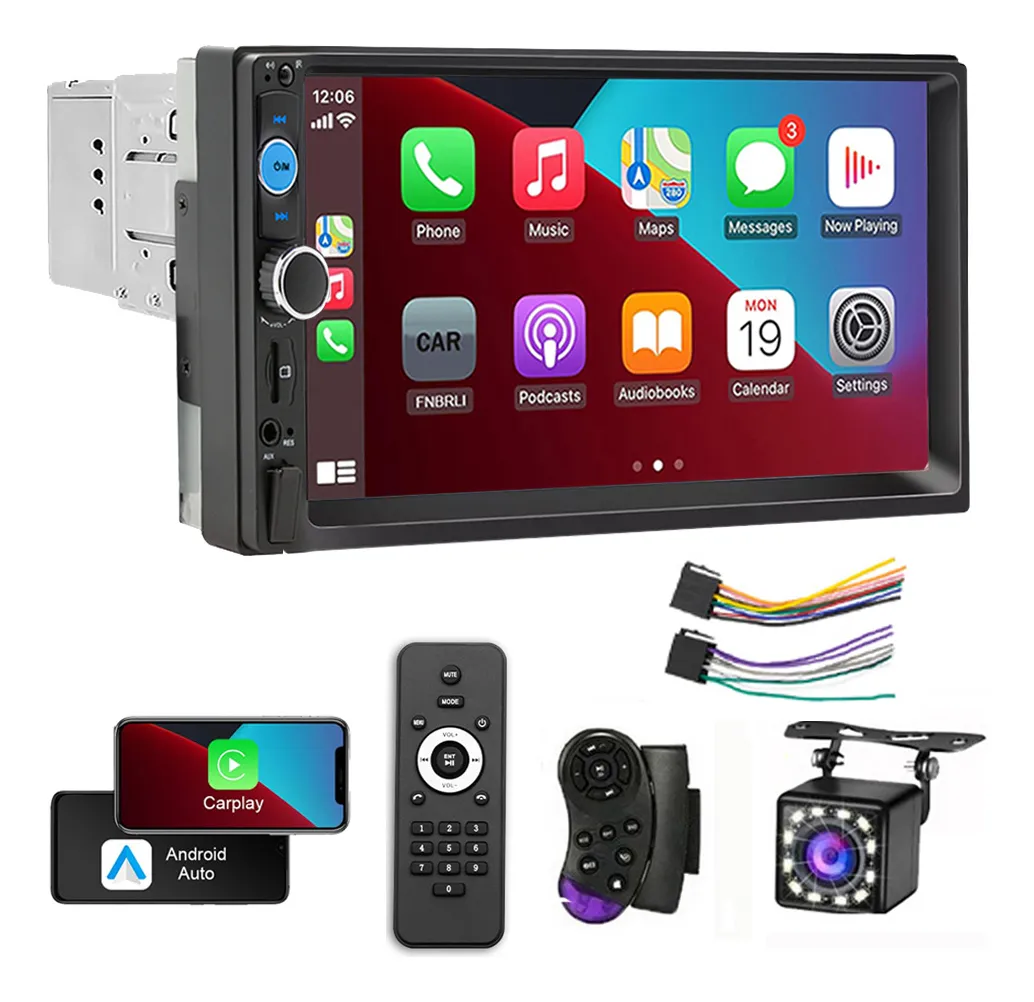 Estéreo Pantalla 7 pulgadas Auto 1 Din
