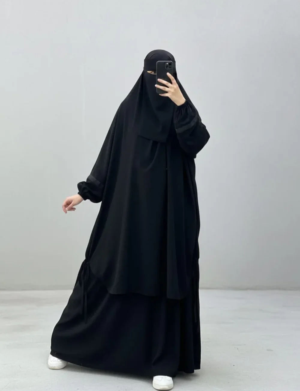 Voiles + Niqab + Gilet + Foulard
