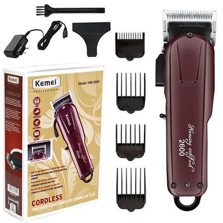 tondeuse électrique professionnelle ajustable pour hommes, rasoir rechargeable pour salon de coiffure
