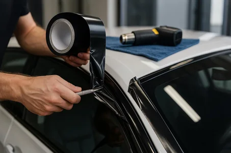 Déchromage voiture, baguette, logos, calandre, diffuseurs, rétroviseurs, les poignées, les barres de toit