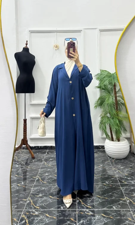 ABAYA CREP MKERECH 2PS