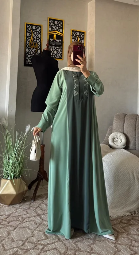 ABAYA CREP TARZA