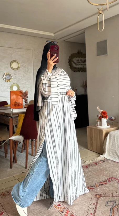 ABAYA ROBE LE LIN