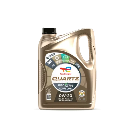 Huile moteur Quartz Ineo Xtra Long Life 0W-20 5L