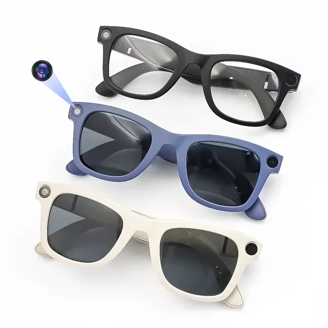 Lunettes intelligentes modèle GS3, GS4 Max, GS5 Max AI SmartGlasses 2025