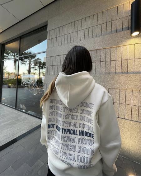 “NOT YOUR TYPICAL HOODIE” HOODIE