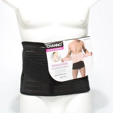 حزام شانو القطني للظهر للرجال والنساء قوي مزدوجChanno Ceinture lombaire homme et femme