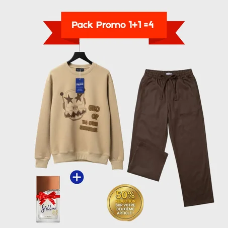 Pack l'aid "Ensemble Garçon Sweat & Pantalon"