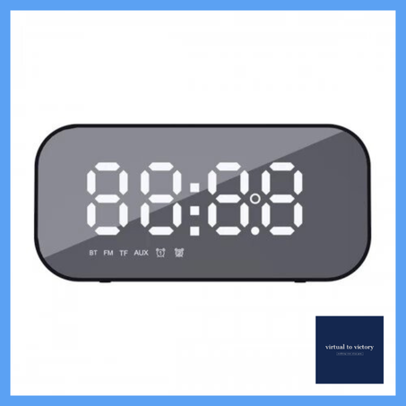 HAVIT Réveil Sans Fil Haut-Parleur Bluetooth