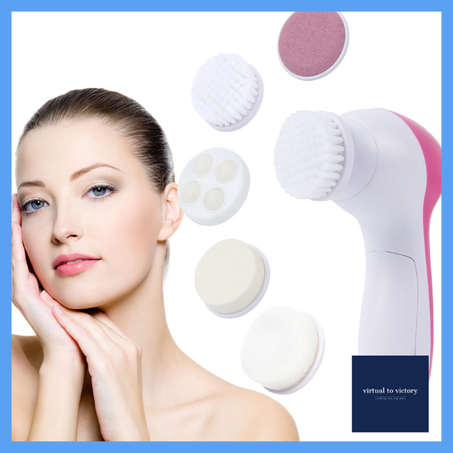 Appareil gommage visage 5 en 1