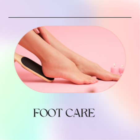 العناية بالقدم