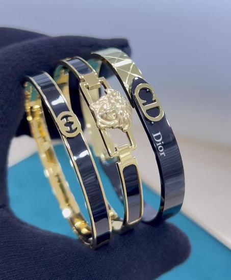 Bracelet Dior 3 pcs acier inoxydable