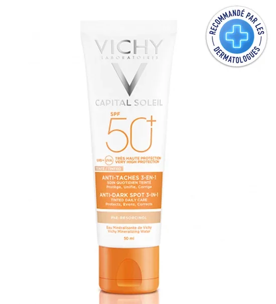 Vichy Capital Soleil Soin Anti-Taches Teinté 3-en-1 SPF50+ 50ml