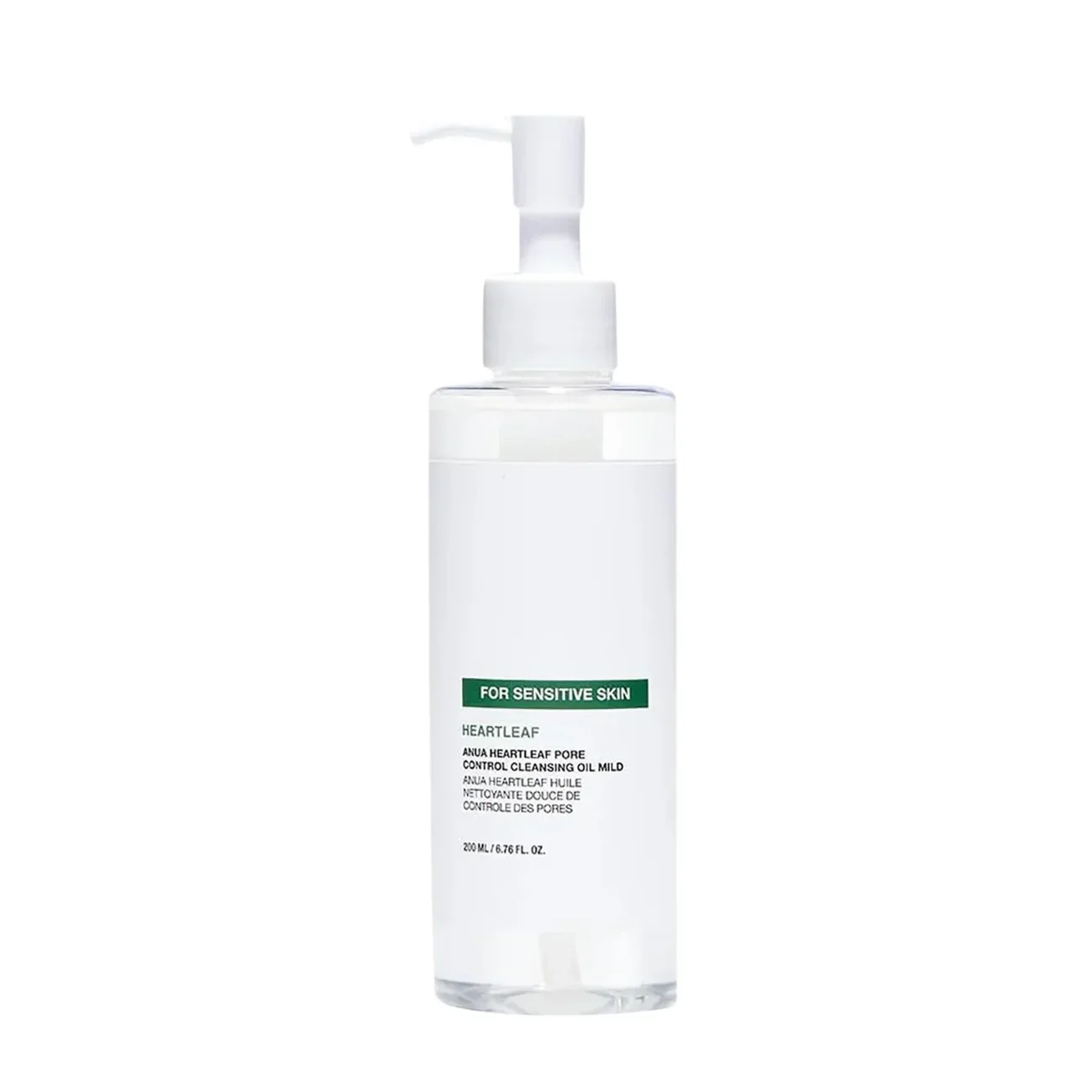 زيت تنظيف المسام اللطيف للبشرة الحساسة هارت ليف أنوا - Anua Heartleaf Pore Control Cleansing Oil Mild 200ml
