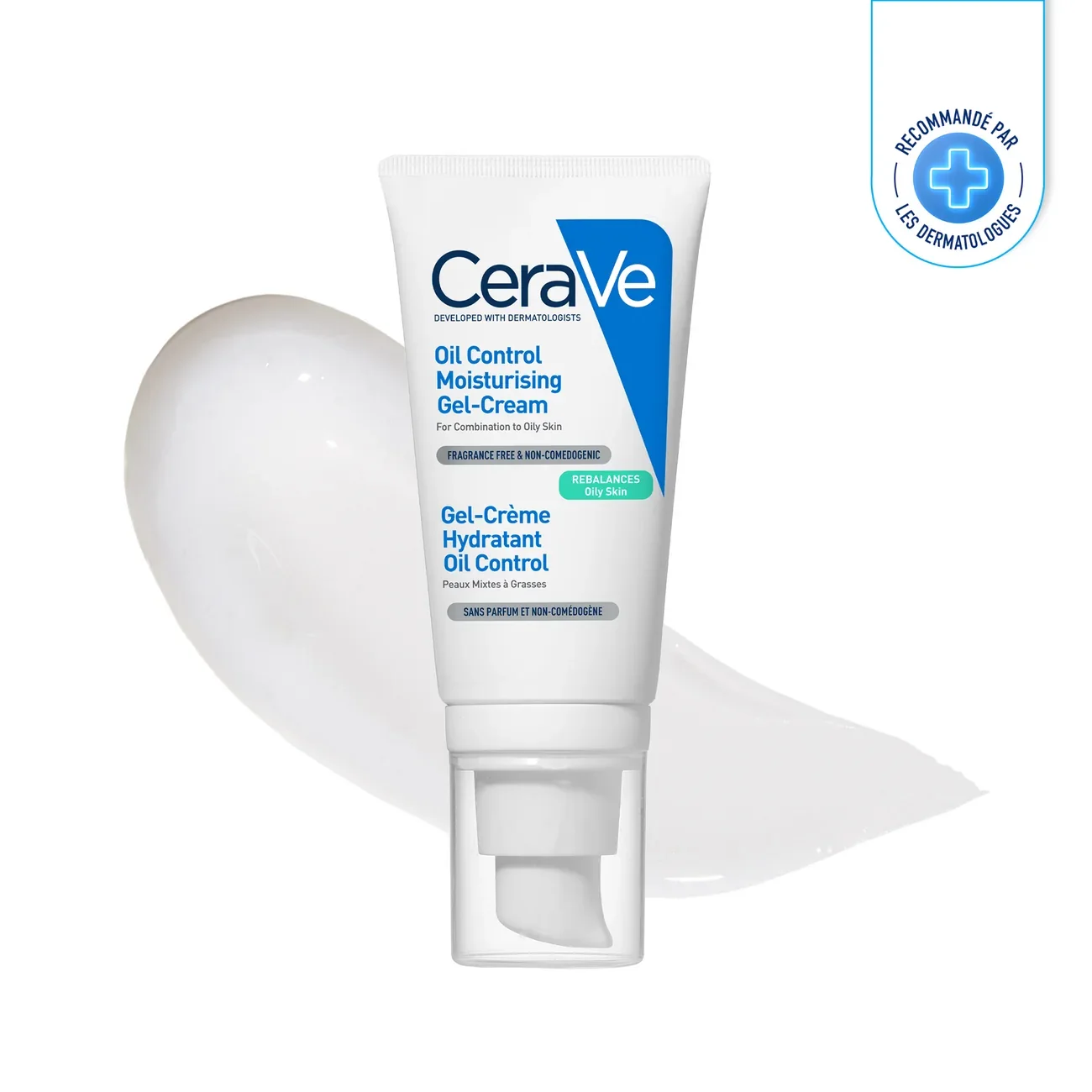 CeraVe Gel-Crème Hydratant Oil Control Peaux Mixtes à Grasses 52ml