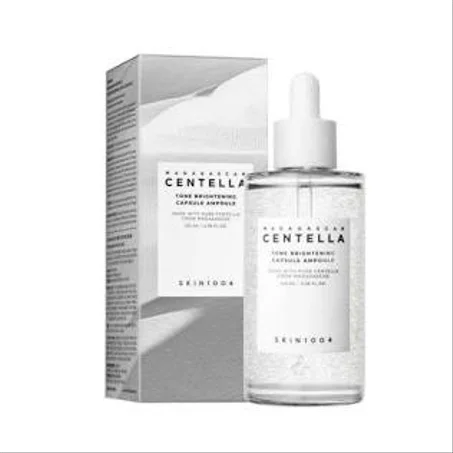 أمبول التفتيح وتوحيد لون البشرة سنتيلا سكين 1004 - SKIN1004 Madagascar Centella Tone Brightening Capsule Ampoule 50ml
