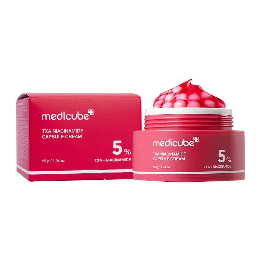 كريم الترانيكساميك والنياسيناميد بالكبسولات للتفتيح ميديكيوب - Medicube TXA Niacinamide Capsule Cream 55g