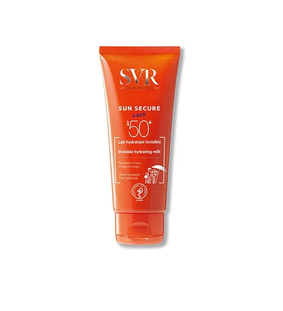 SVR Sun Secure Lait Crépitant Hydratant Invisible SPF50+ 100ml