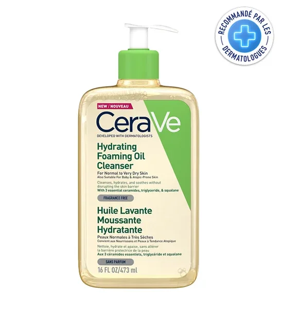 CeraVe Huile Lavante Moussante Hydratante 473ml