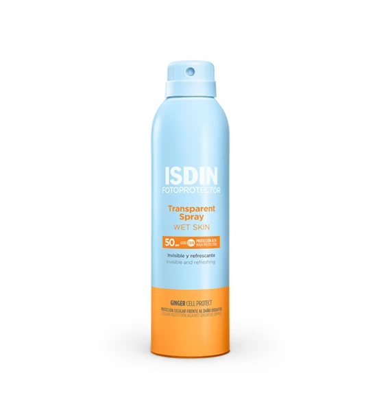ISDIN Fotoprotector Transparent Spray Wet Skin SPF50 250ml