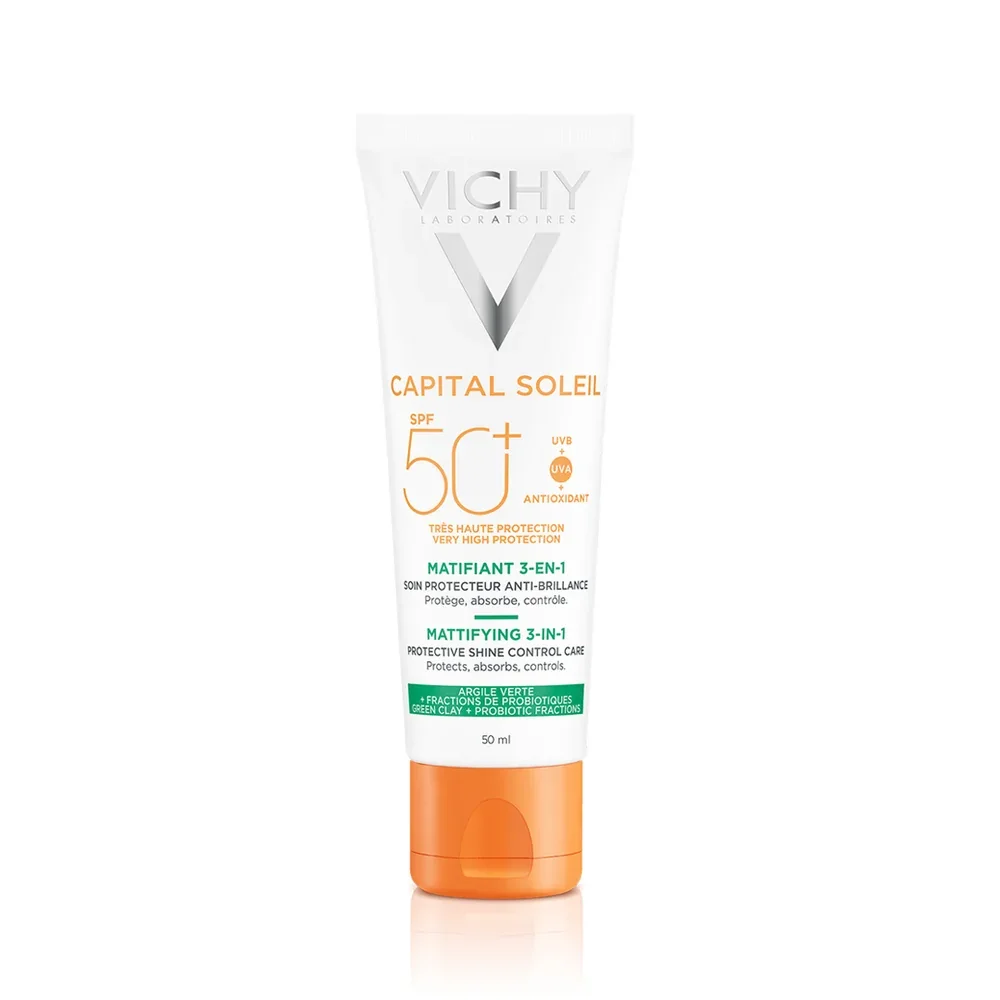Vichy Capital Soleil Crème Solaire Matifiante 3-en-1 SPF50+ 50ml