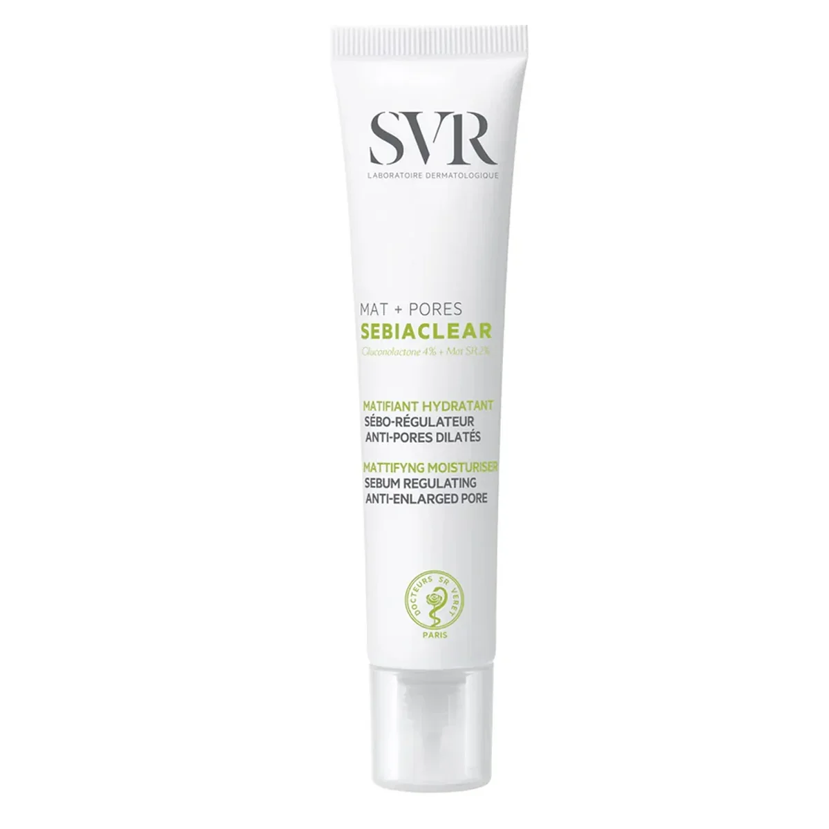 SVR Sebiaclear Mat + Pores Soin Matifiant Sebo-Régulateur 40ml