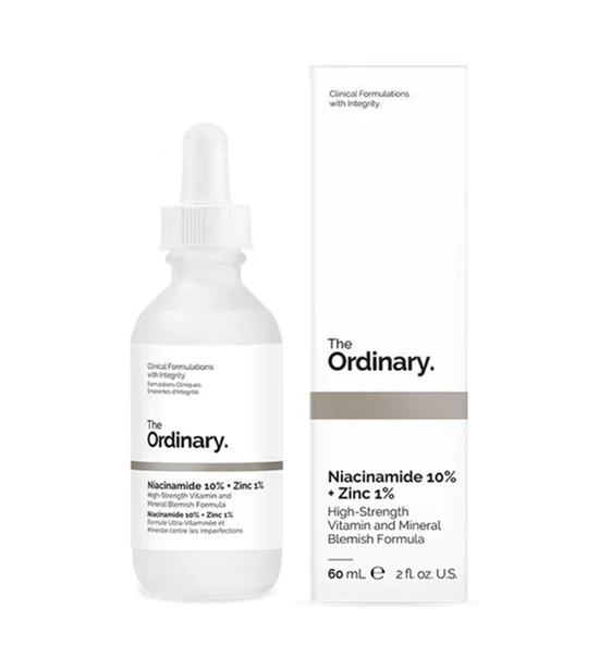 The Ordinary Niacinamide 10% + Zinc 1% Sérum Anti-Imperfections 60ml
