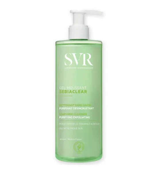 SVR Sebiaclear Gel Moussant Nettoyant Purifiant 400ml