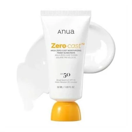 واقي الشمس الخفيف وغير المرئي زيرو كوست أنوا - Anua ZeroCost Air Soft Sunscreen SPF50+ PA++++ 50ml