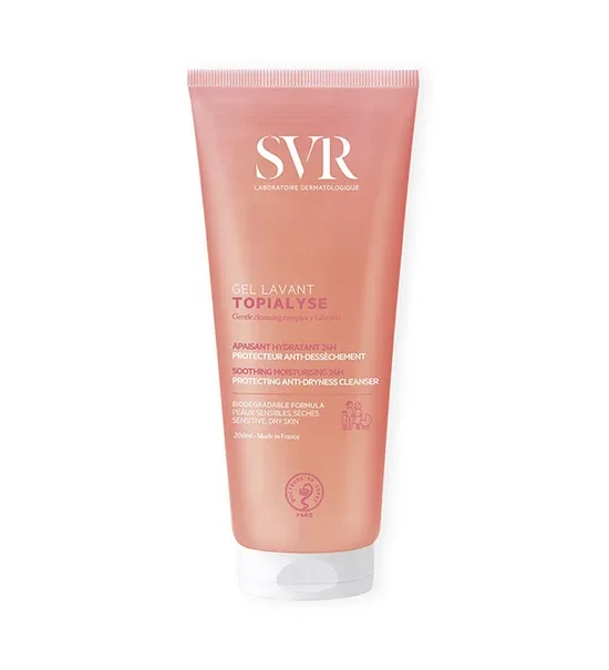 SVR Topialyse Gel Lavant Nettoyant Apaisant 200ML