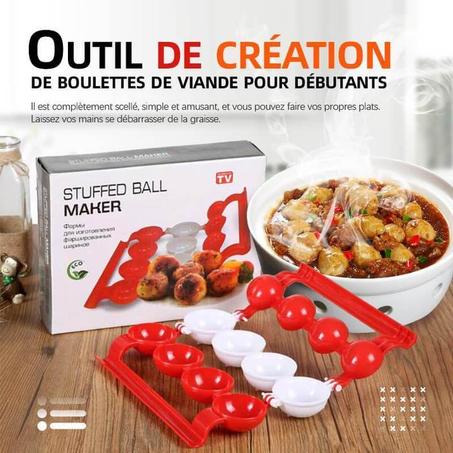 Outil de création de boulettes de viande pour débutants