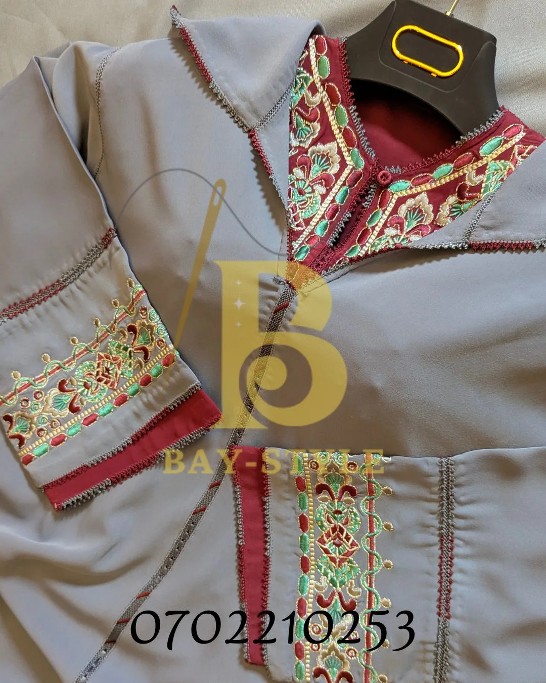 جلابة و قميص طرز و راندة  1