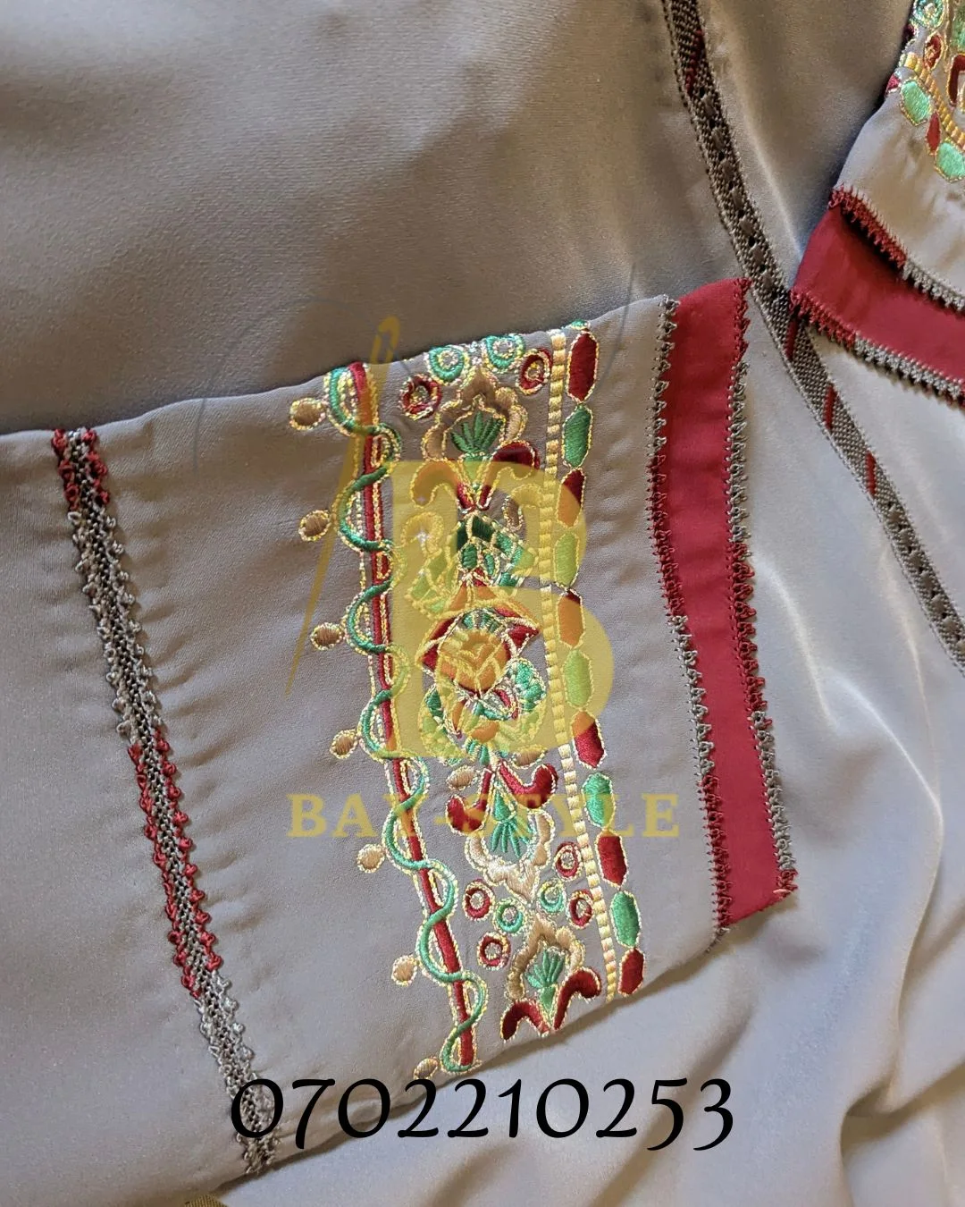 جلابة و قميص طرز و راندة  1