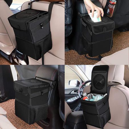 Mini Poubelle Multifonctions Pour Voiture 9L
