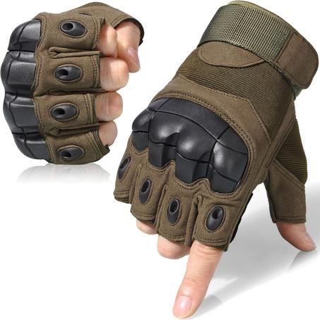 gants tactique demi-doigt